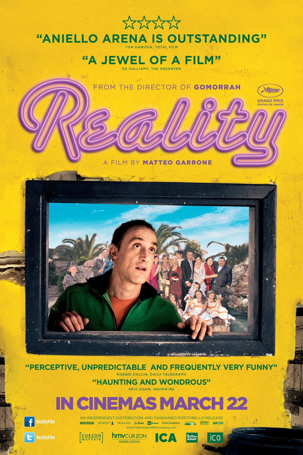 Extra Large Movie Poster Image for Reality (#4 of 7)