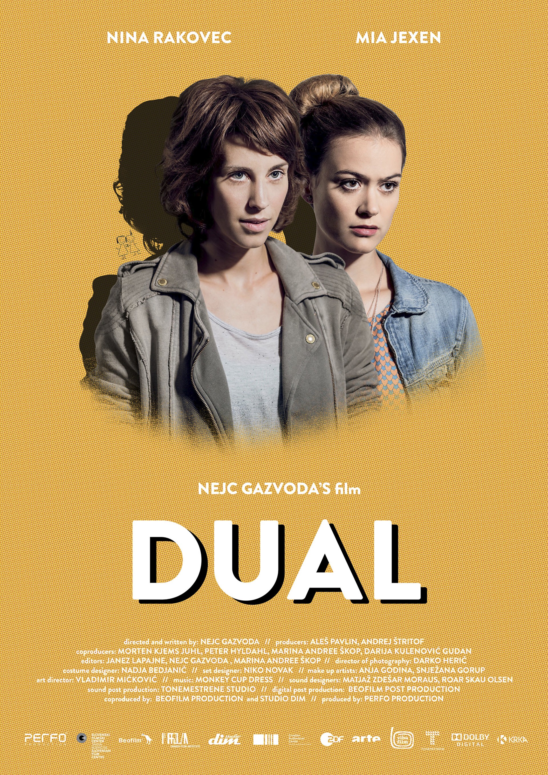Mega Sized Movie Poster Image for Dual 