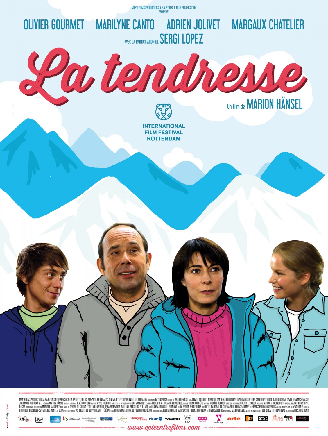 Extra Large Movie Poster Image for La tendresse 