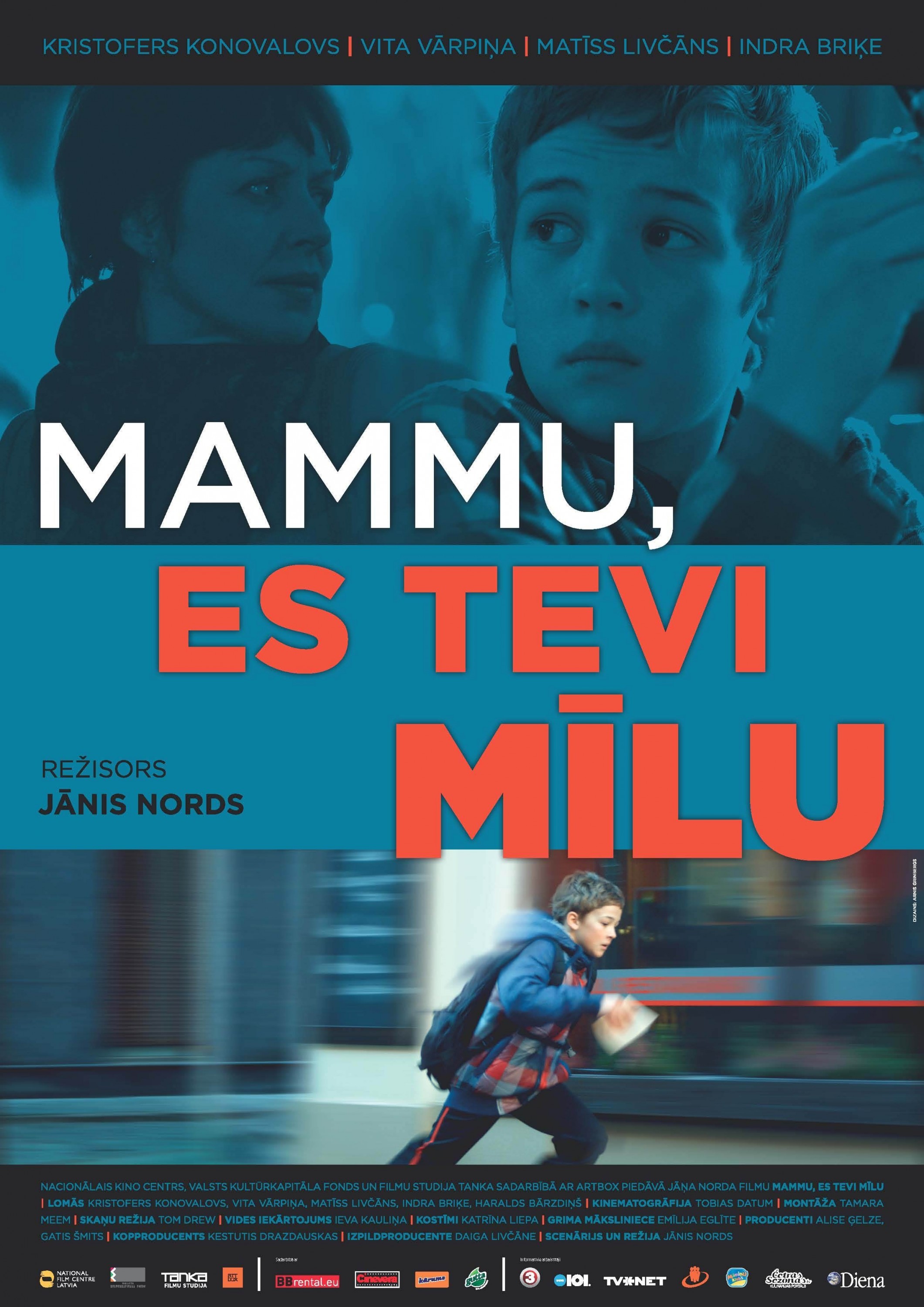 Mega Sized Movie Poster Image for Mammu, es Tevi milu 