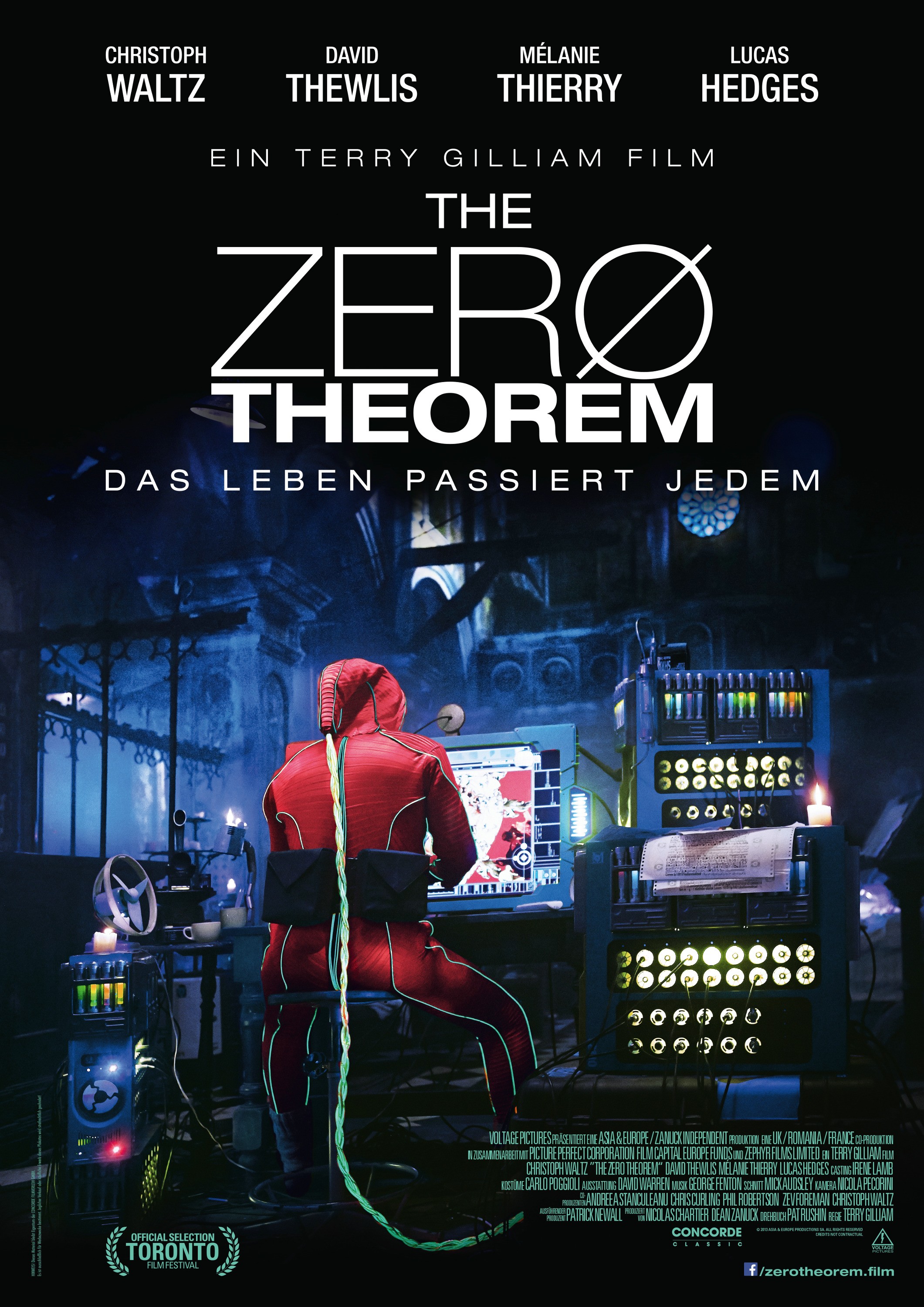Mega Sized Movie Poster Image for The Zero Theorem (#3 of 7)