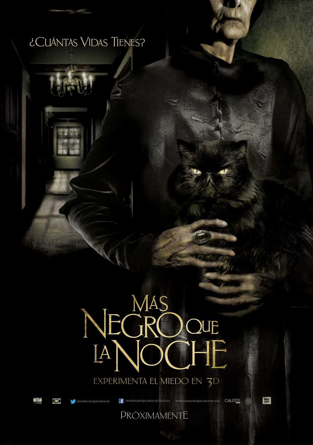 Extra Large Movie Poster Image for Más negro que la noche (#1 of 6)