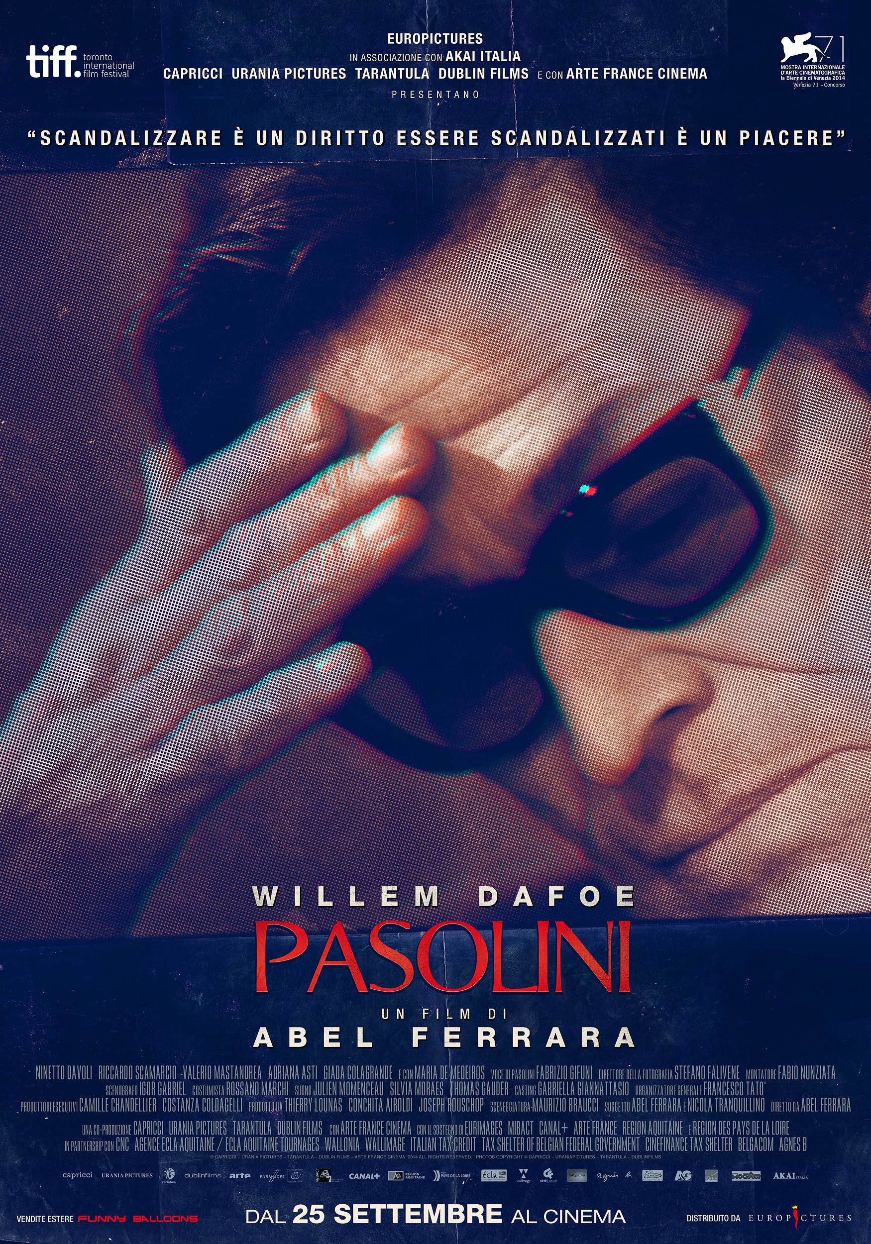 Mega Sized Movie Poster Image for Pasolini (#2 of 5)