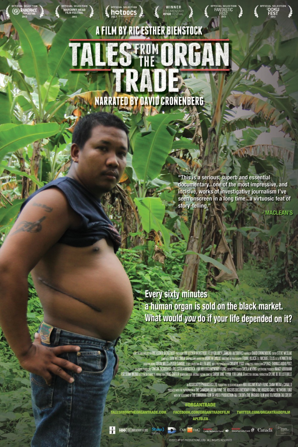 Extra Large TV Poster Image for Tales from the Organ Trade 