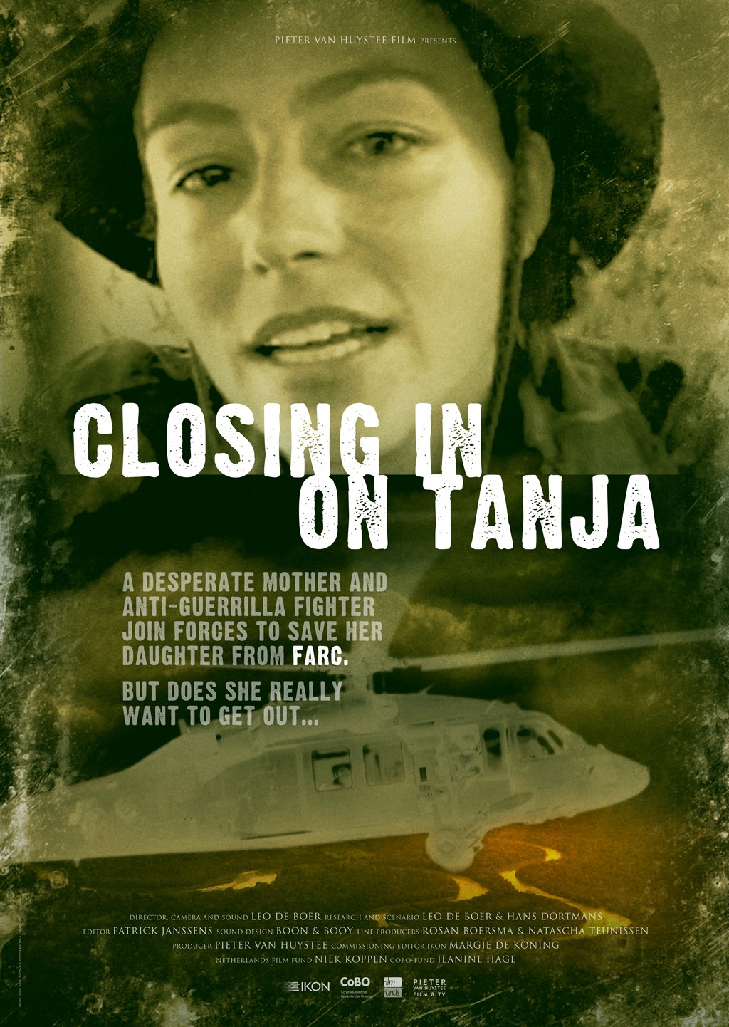Extra Large Movie Poster Image for Closing in on Tanja 