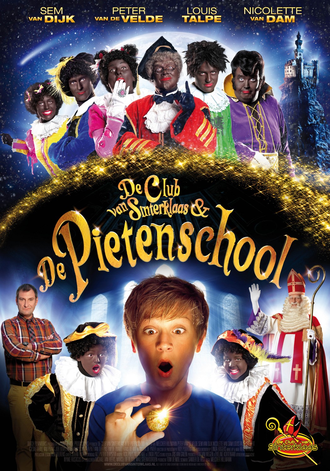 Extra Large Movie Poster Image for De Club van Sinterklaas & De Pietenschool 