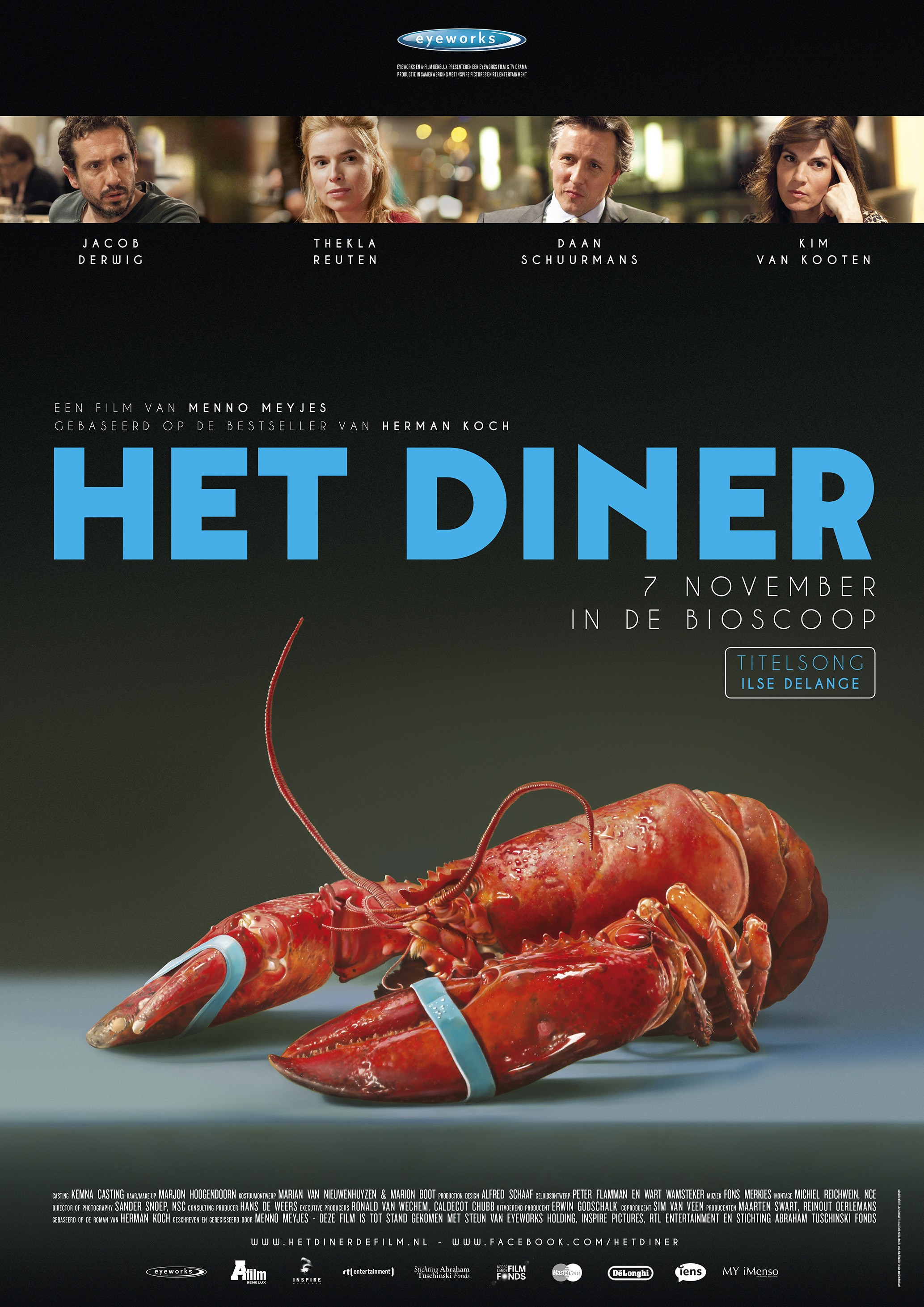 Mega Sized Movie Poster Image for Het Diner 