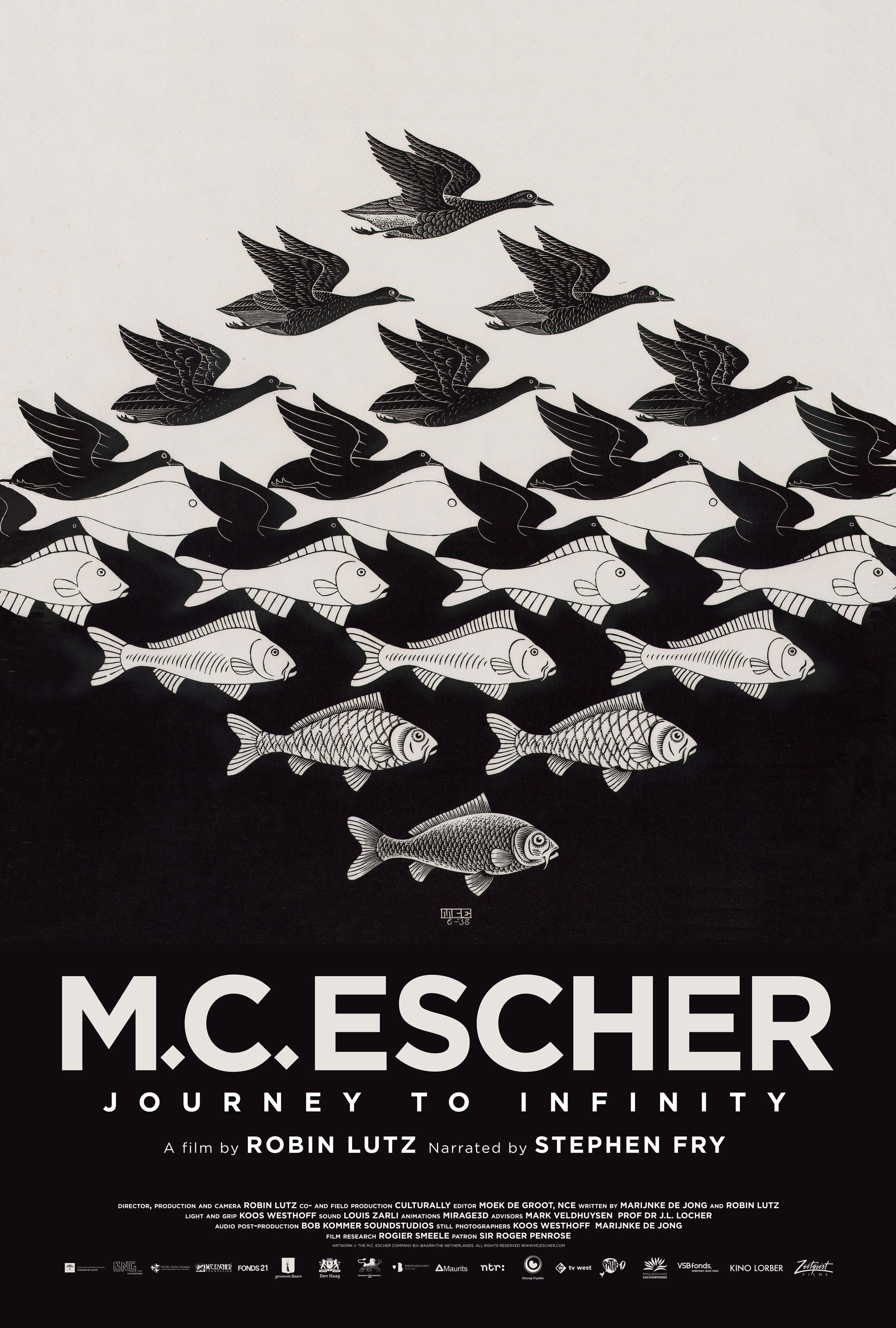 mezelf limiet boom M.C. Escher - Journey to Infinity (aka Escher: Het Oneindige Zoeken) Movie  Poster - IMP Awards
