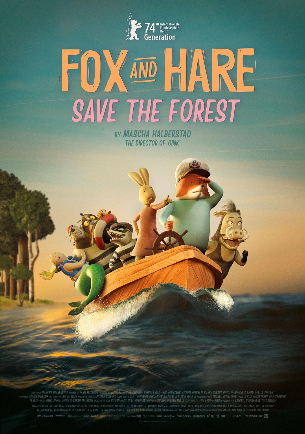 Extra Large Movie Poster Image for Fox & Hare Save the Forest (#2 of 2)