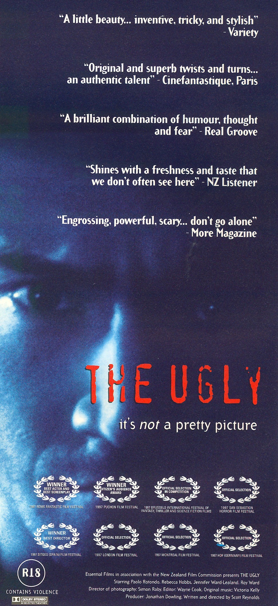 Mega Sized Movie Poster Image for The Ugly (#1 of 2)