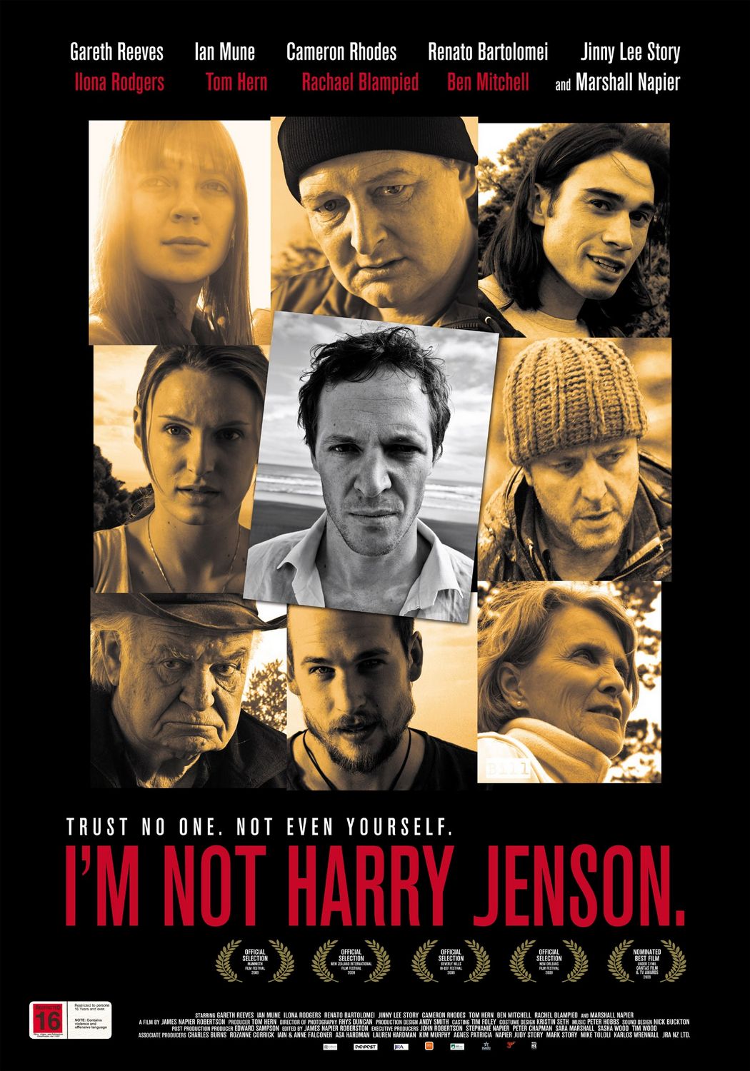 Extra Large Movie Poster Image for I'm Not Harry Jenson. 