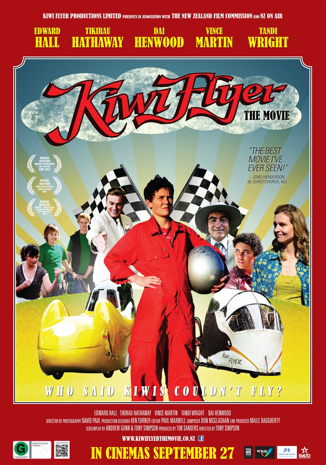 Extra Large Movie Poster Image for Kiwi Flyer 