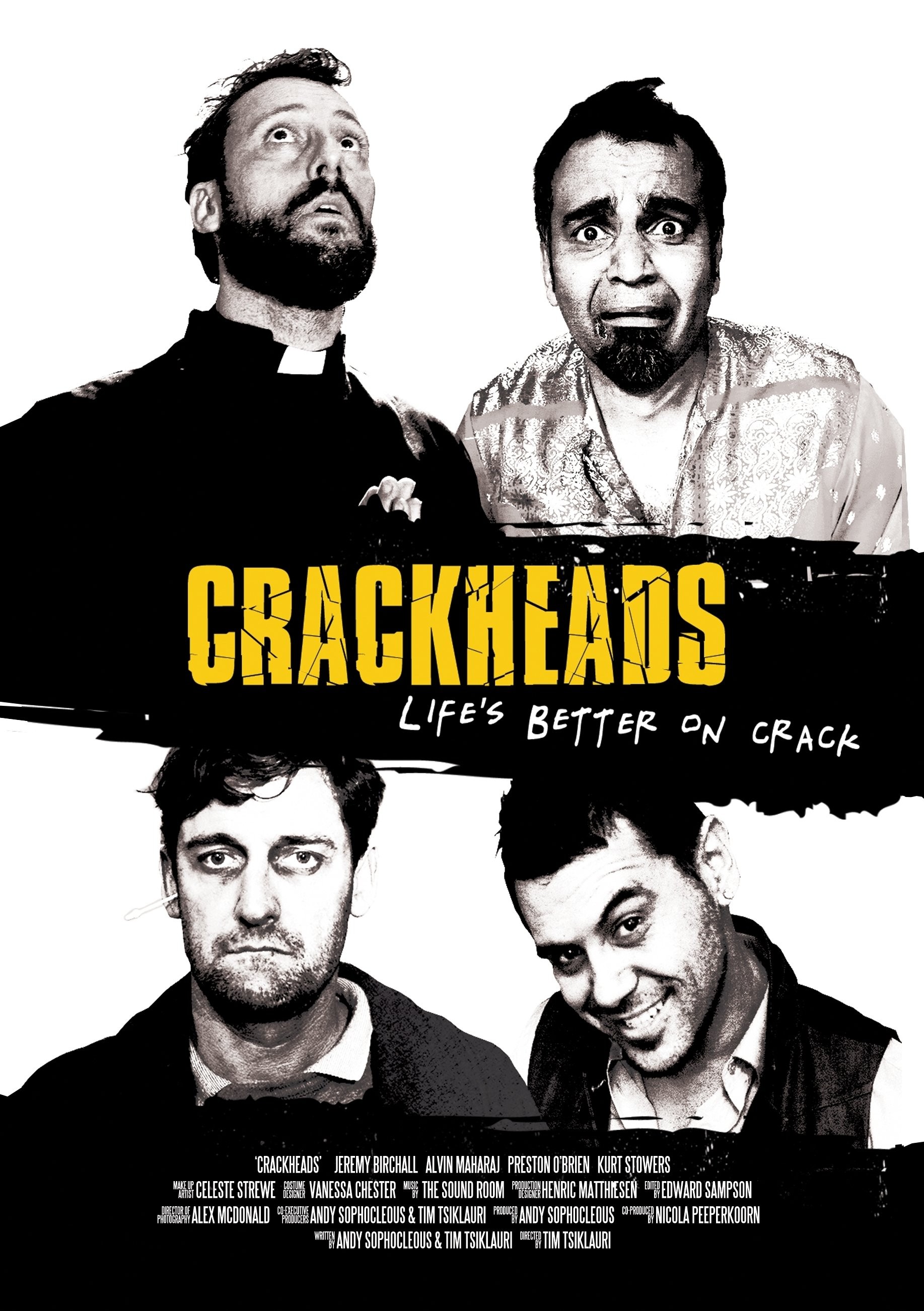 Mega Sized Movie Poster Image for Crackheads 