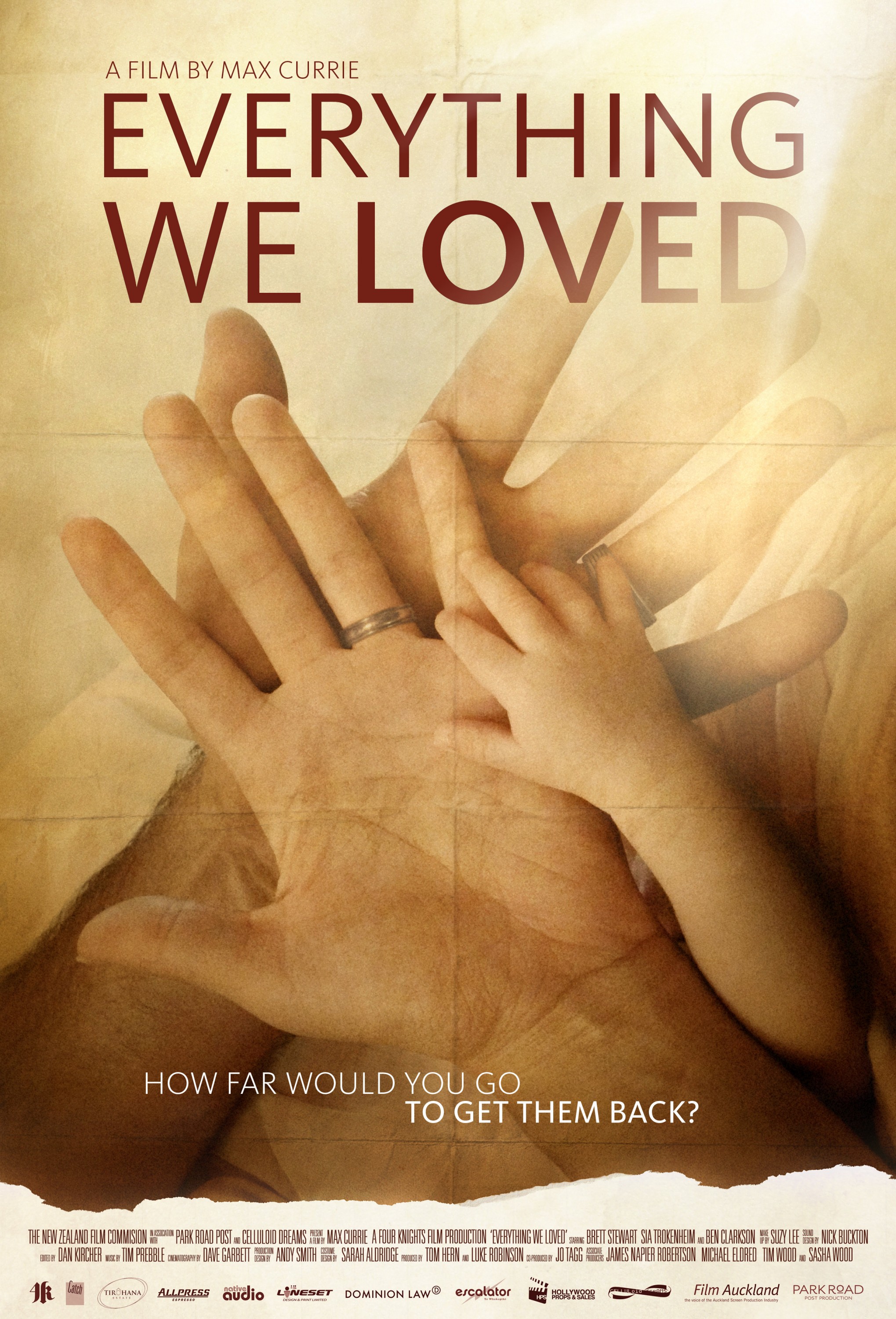 Mega Sized Movie Poster Image for Everything We Loved 