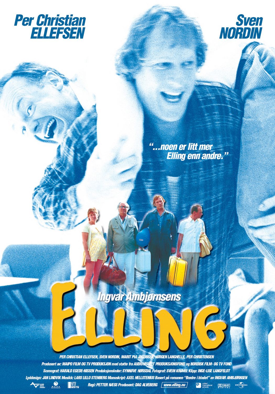 Extra Large Movie Poster Image for Elling 