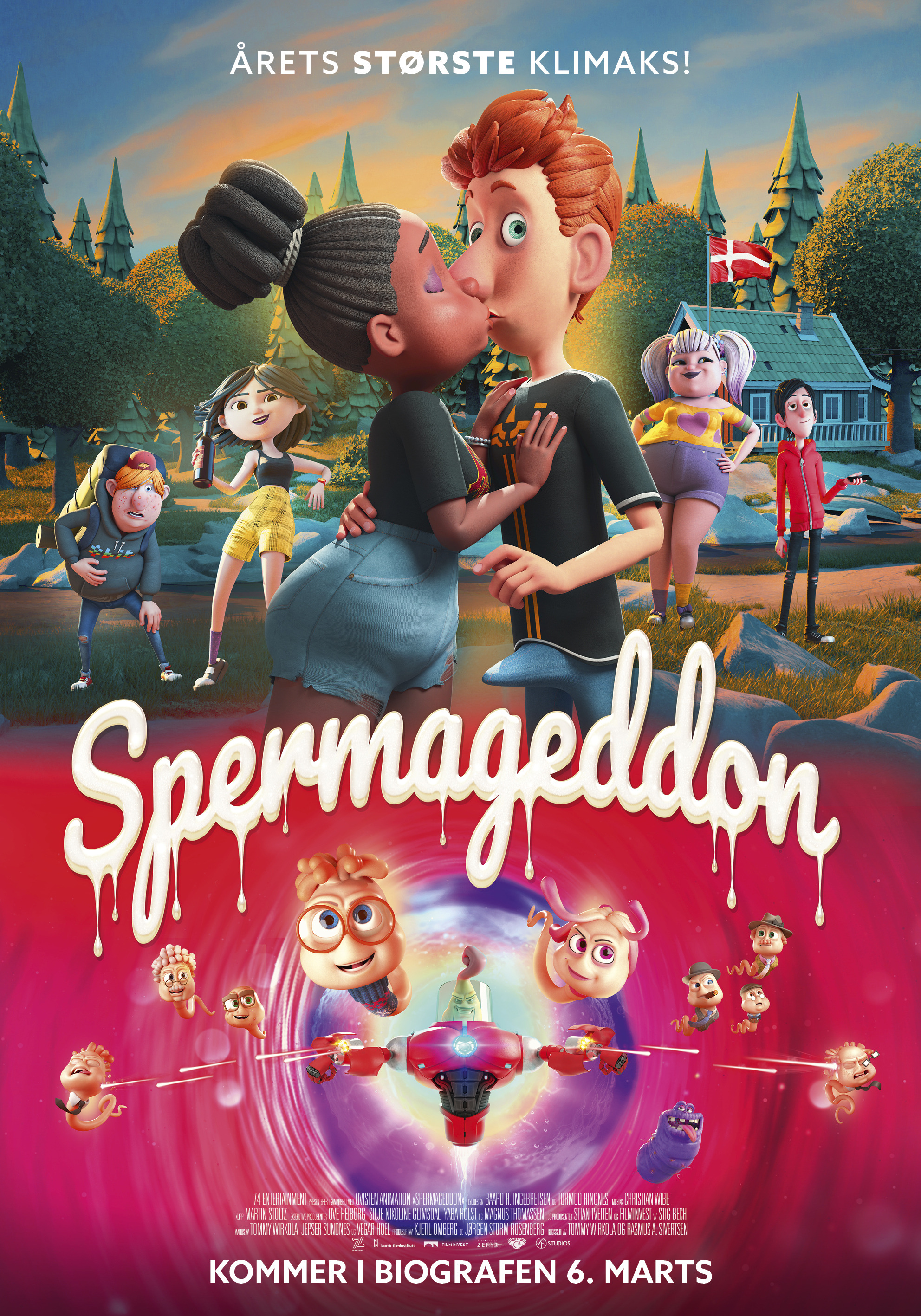 Mega Sized Movie Poster Image for Spermageddon 