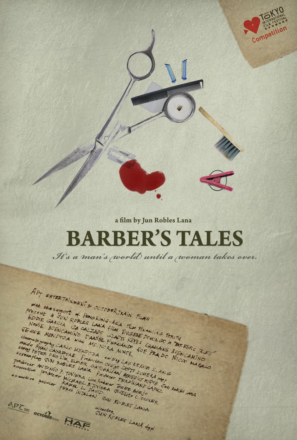 Extra Large Movie Poster Image for Barber's Tales (#2 of 2)