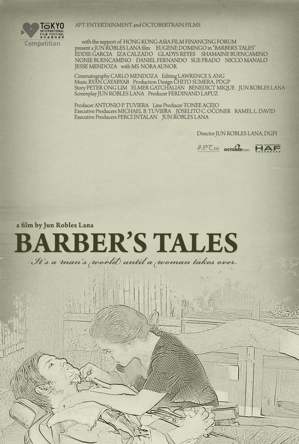 Extra Large Movie Poster Image for Barber's Tales (#1 of 2)