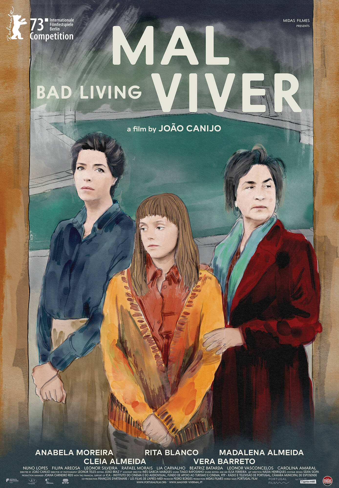 Mega Sized Movie Poster Image for Mal Viver (#1 of 2)