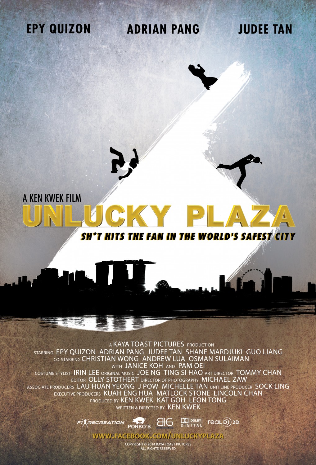 Extra Large Movie Poster Image for Unlucky Plaza 