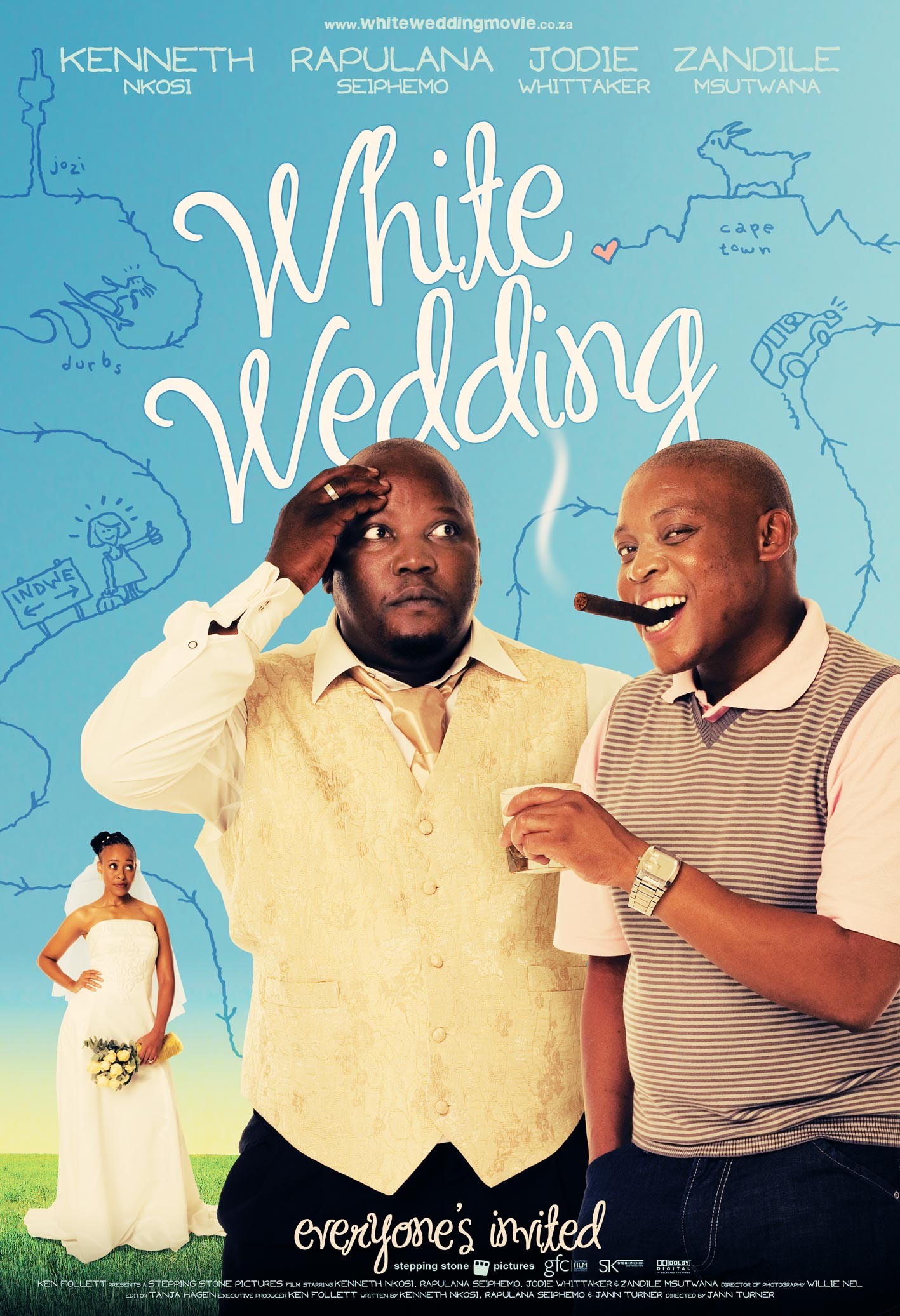 Mega Sized Movie Poster Image for White Wedding (#2 of 2)