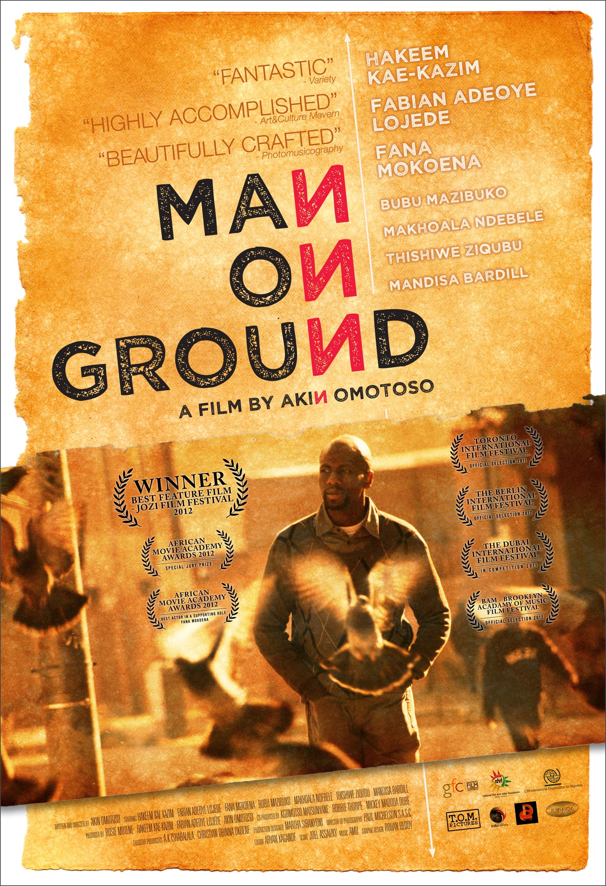 Mega Sized Movie Poster Image for Man on Ground 