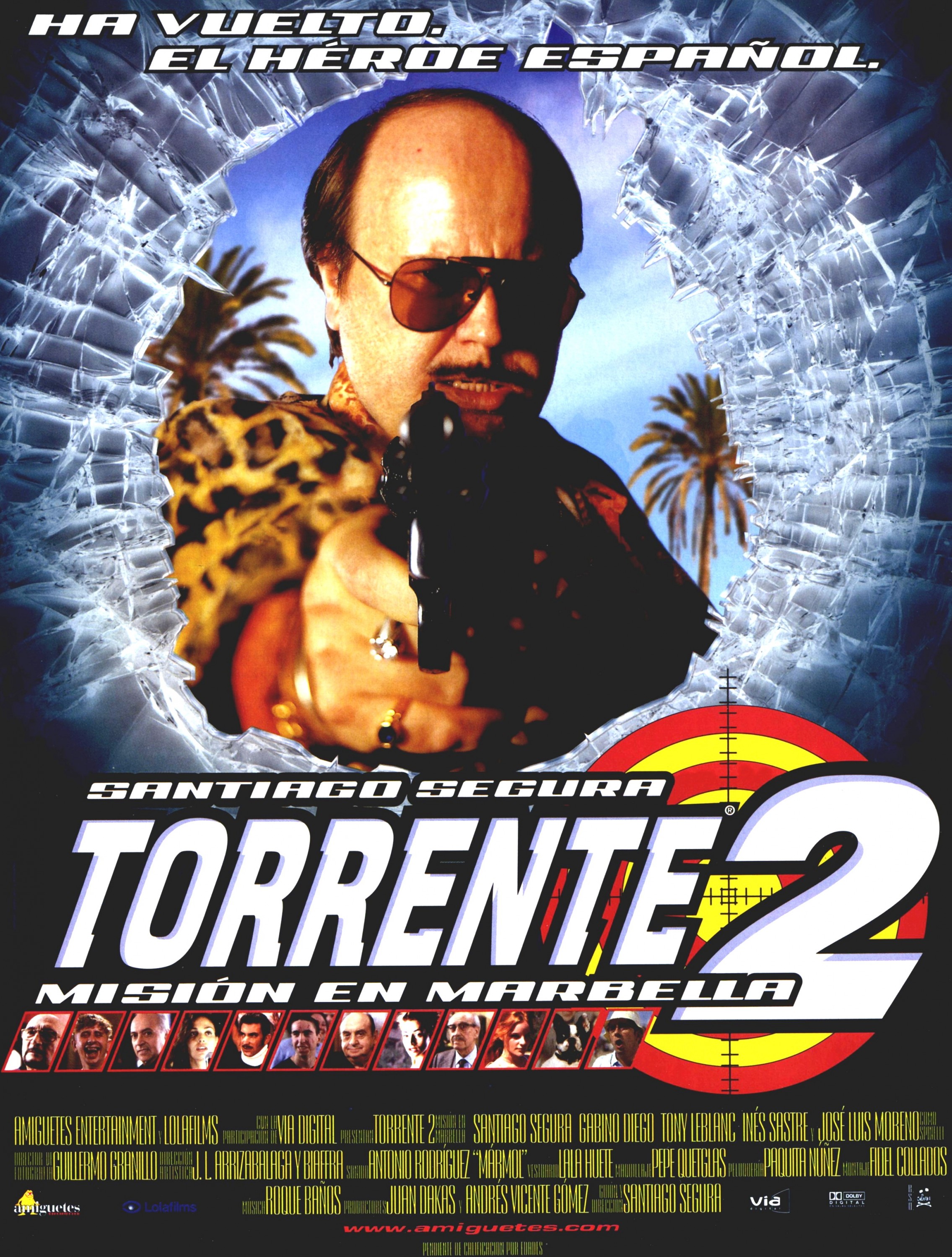 Mega Sized Movie Poster Image for Torrente 2: Mission in Marbella 