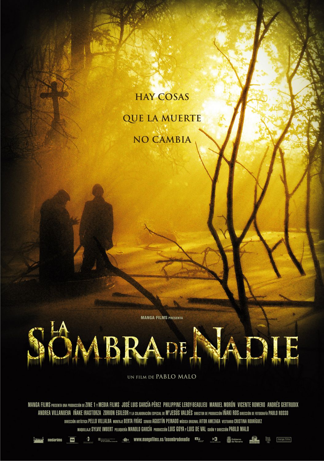 Extra Large Movie Poster Image for La sombra de nadie 