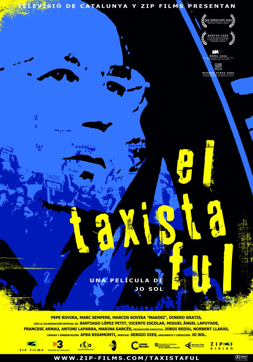 Extra Large Movie Poster Image for Taxista ful, El 
