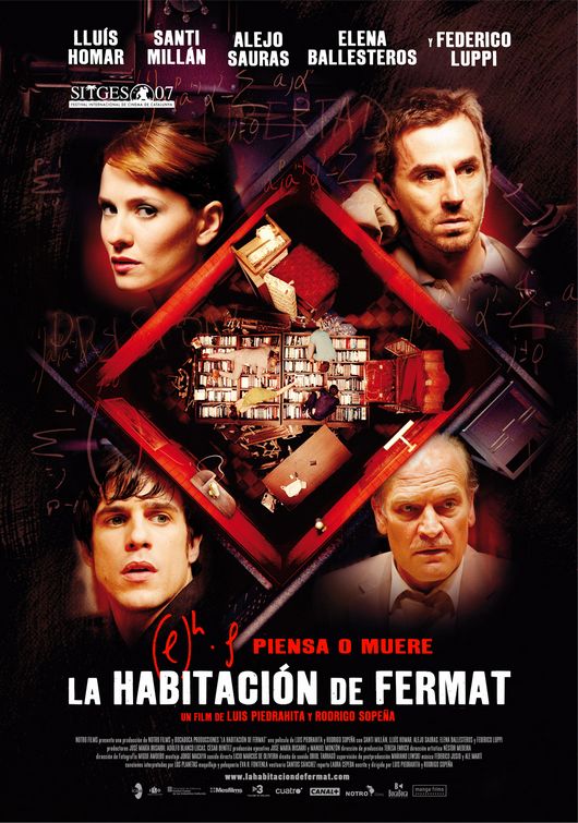 La habitación de Fermat Movie Poster