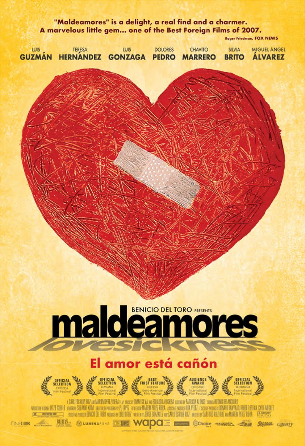 Extra Large Movie Poster Image for Maldeamores (aka Lovesickness) (#2 of 2)