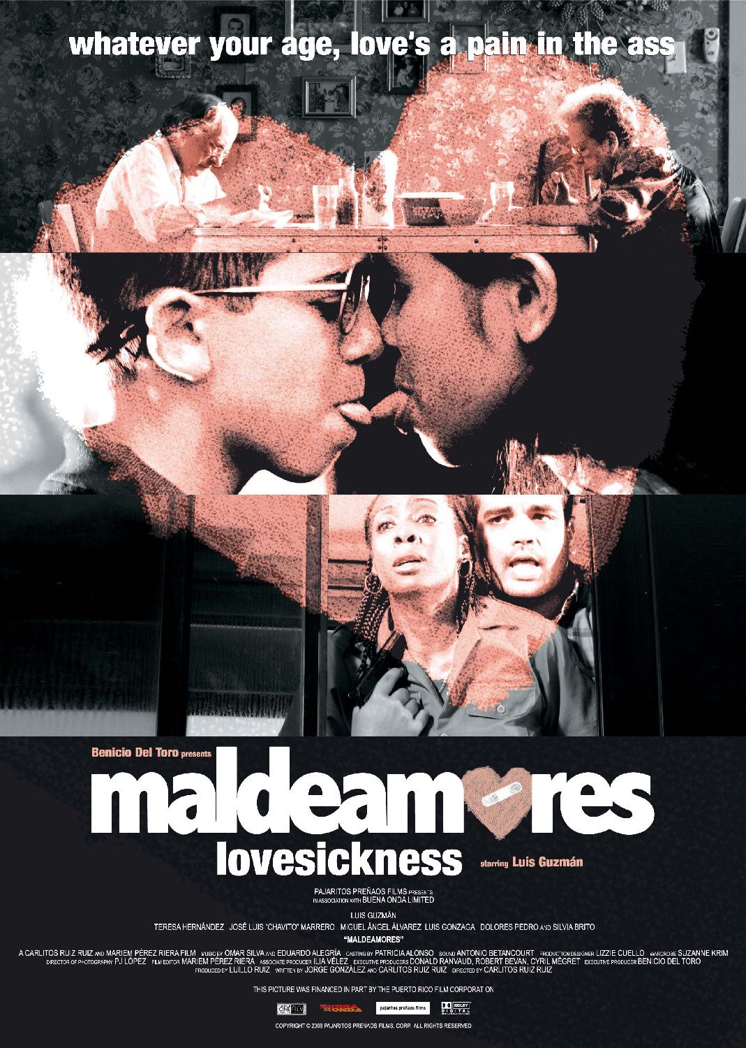 Extra Large Movie Poster Image for Maldeamores (aka Lovesickness) (#1 of 2)