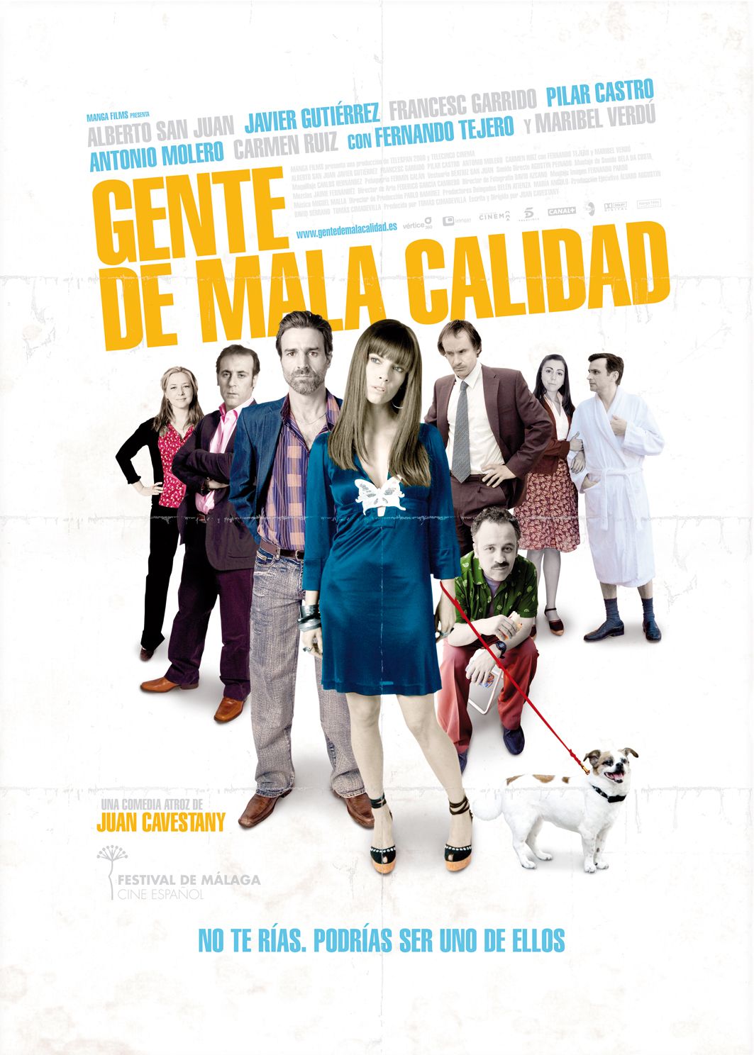 Extra Large Movie Poster Image for Gente de mala calidad 