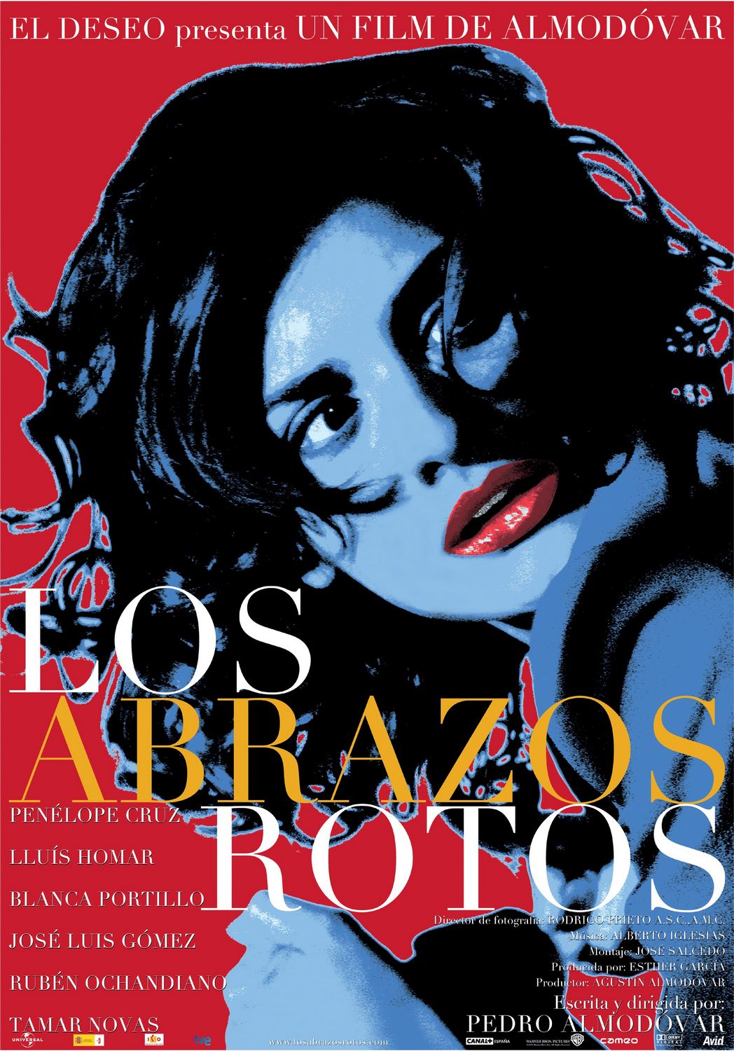 Extra Large Movie Poster Image for Abrazos rotos, Los (#3 of 4)