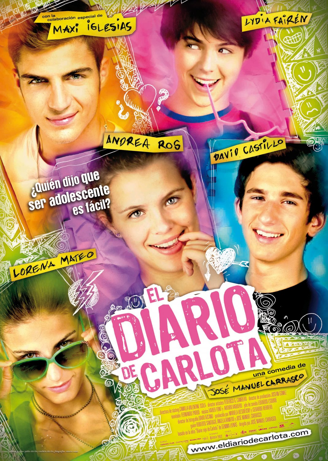 Extra Large Movie Poster Image for El diario de Carlota (#1 of 2)