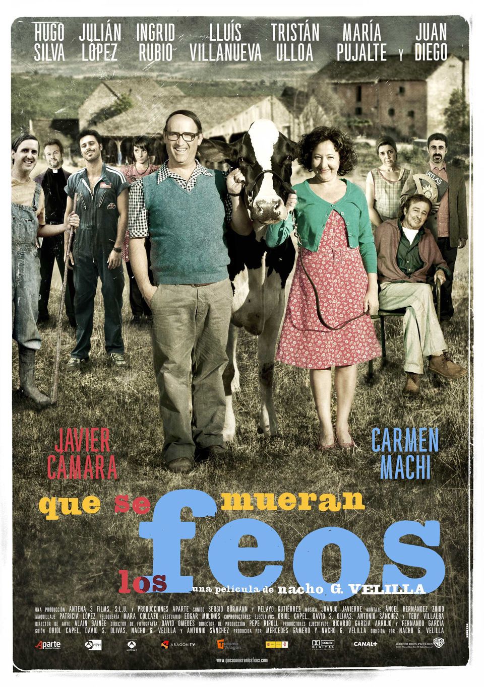 Extra Large Movie Poster Image for Que se mueran los feos 