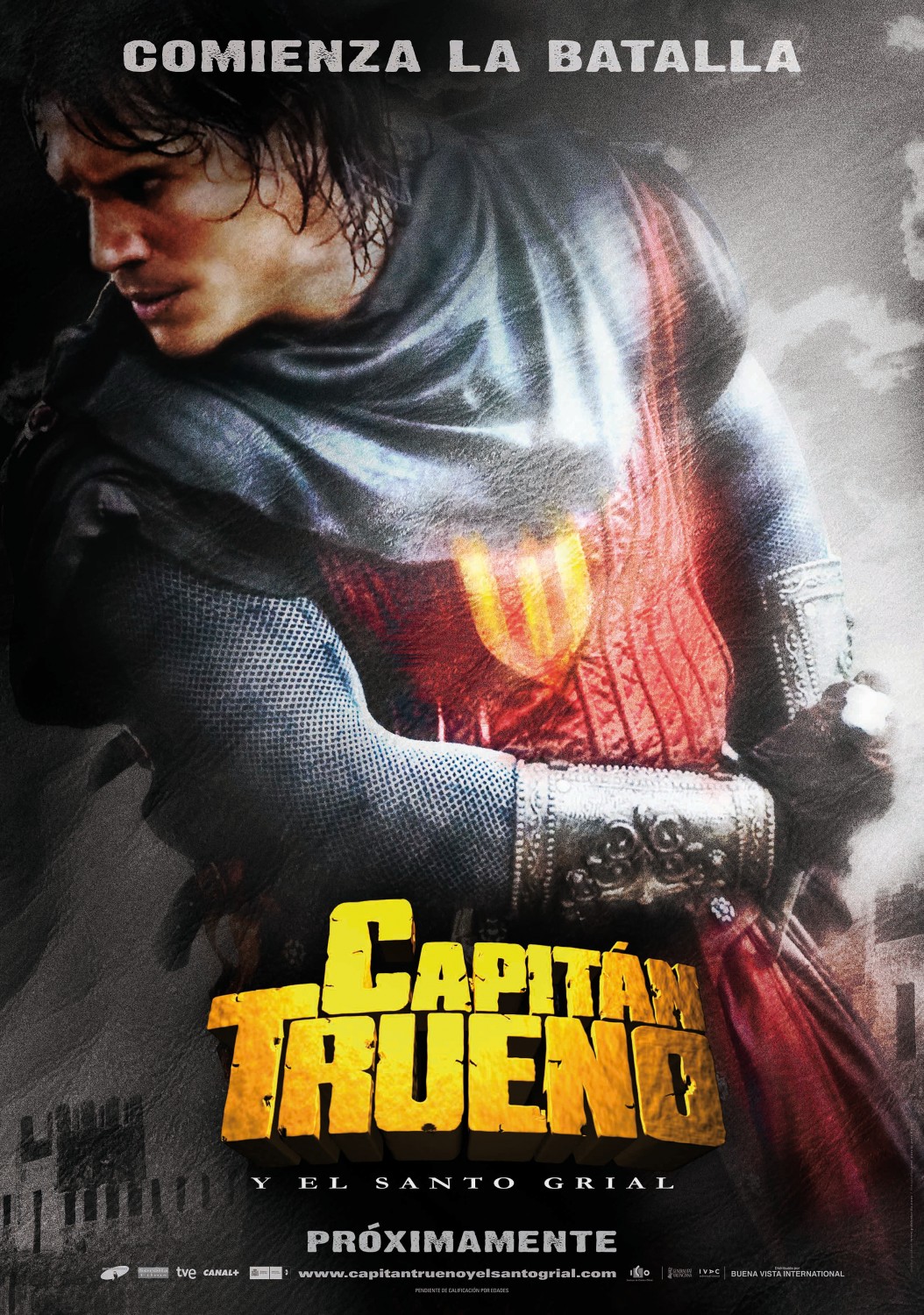 Extra Large Movie Poster Image for El Capitán Trueno y el Santo Grial (#2 of 2)