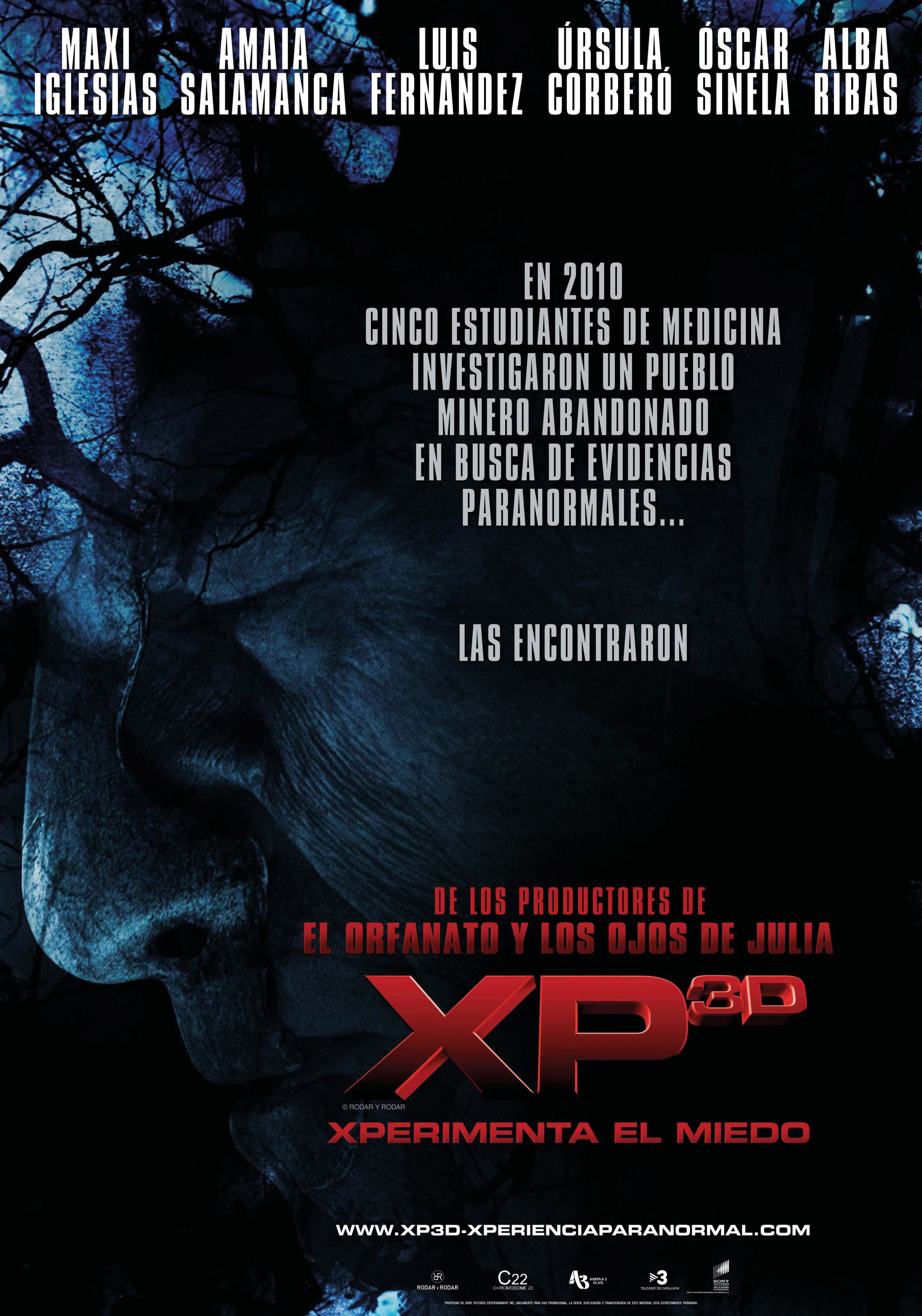 Mega Sized Movie Poster Image for Paranormal Xperience 3D (#2 of 3)