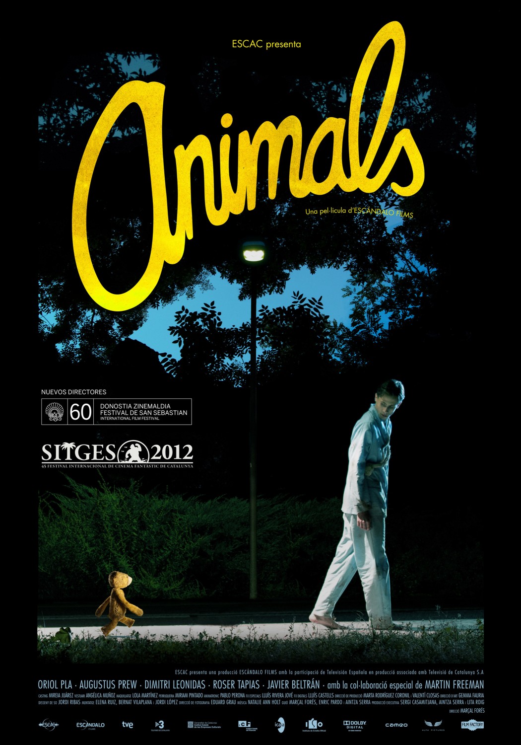 Extra Large Movie Poster Image for Animals 