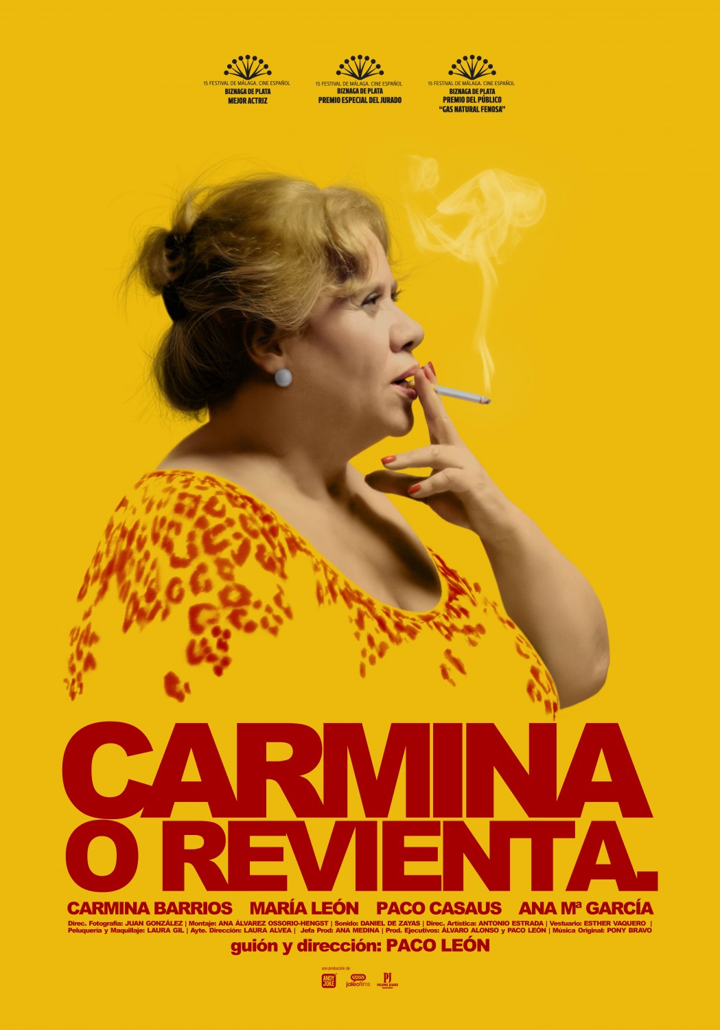 Extra Large Movie Poster Image for Carmina o revienta 