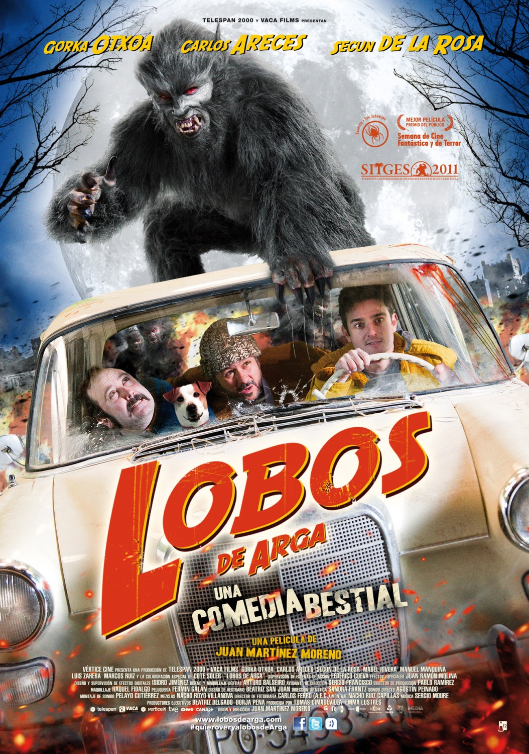 Extra Large Movie Poster Image for Lobos de Arga (#4 of 8)
