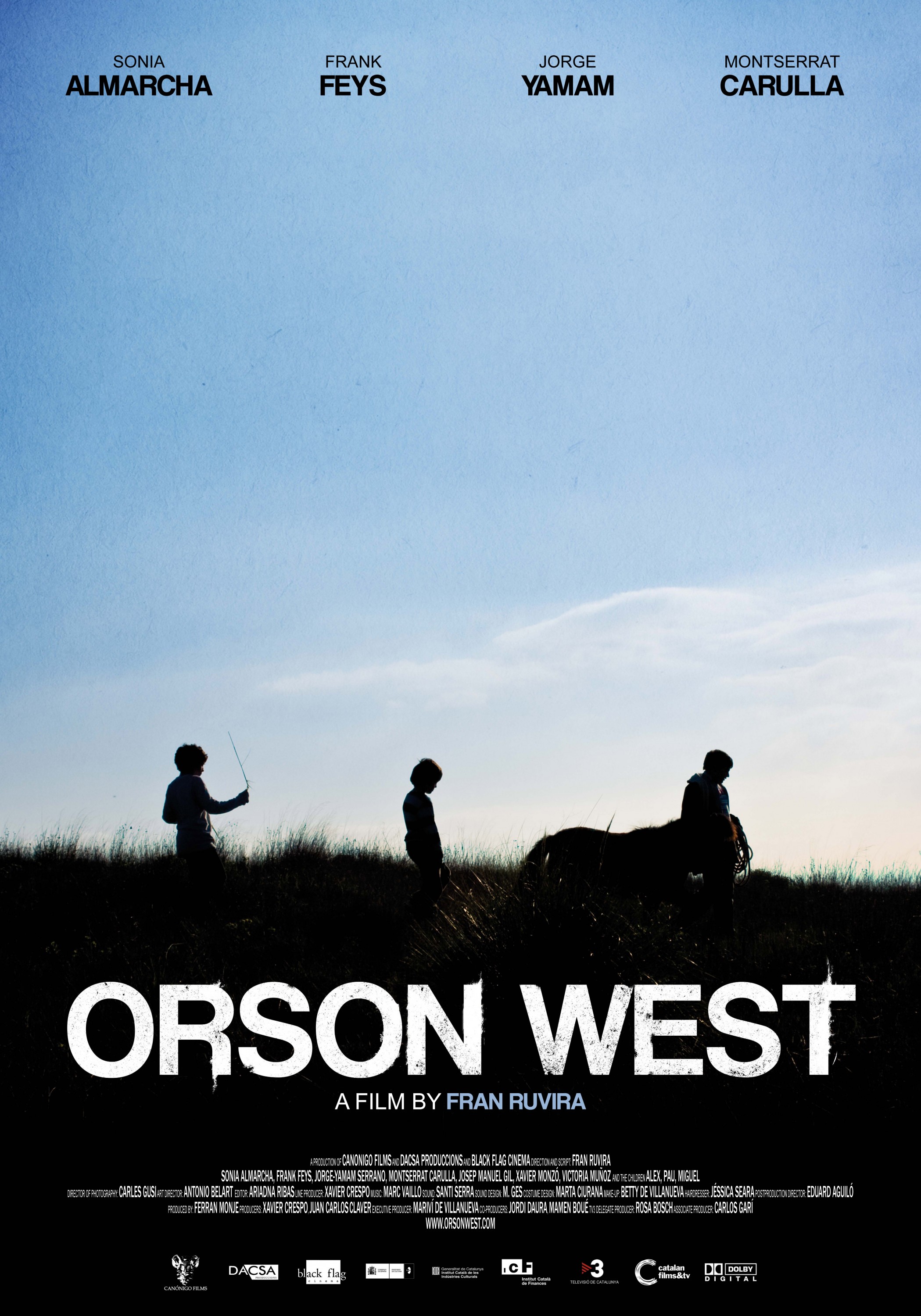 Mega Sized Movie Poster Image for Orson West 