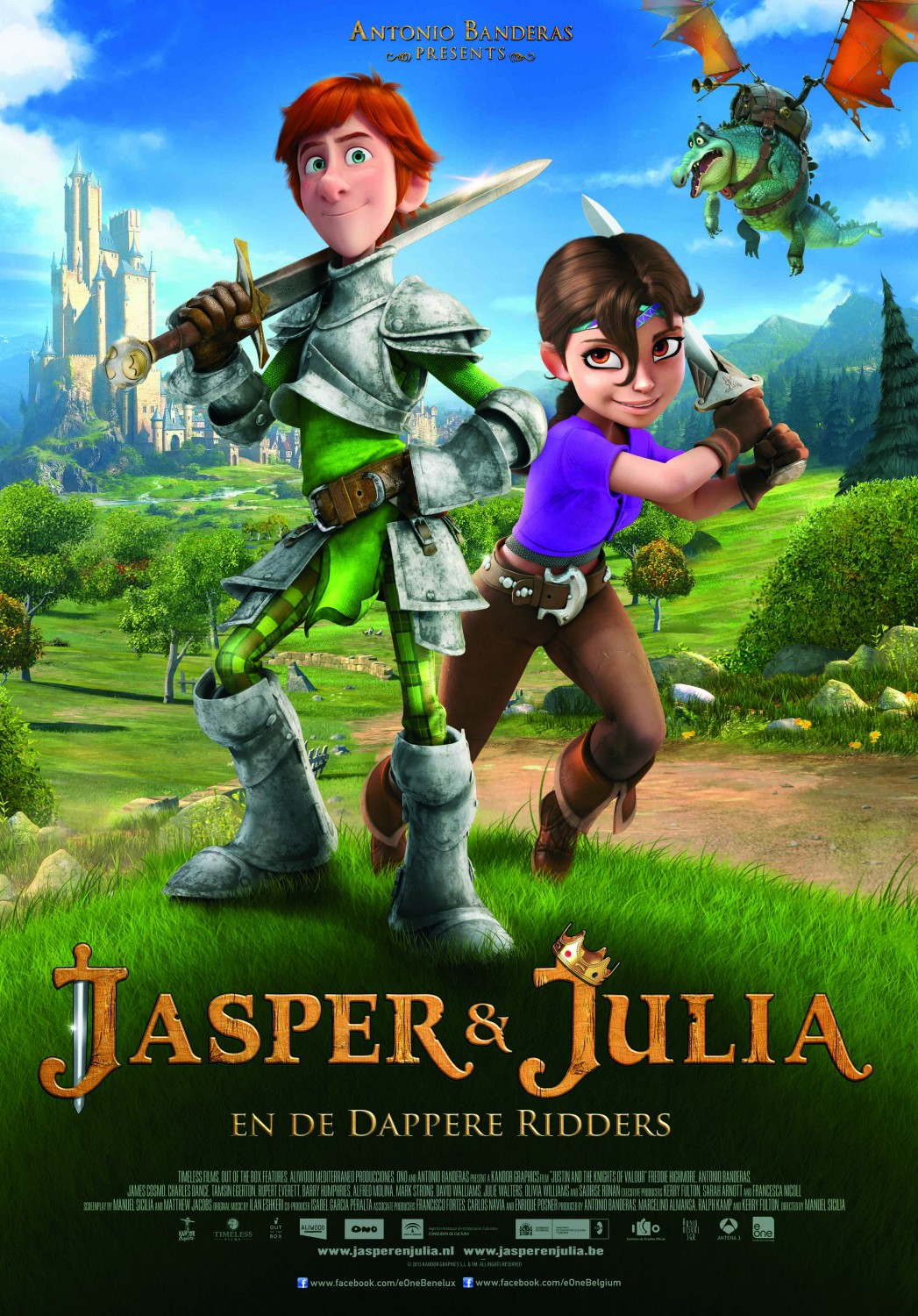 Extra Large Movie Poster Image for Justin and the Knights of Valour (#8 of 12)