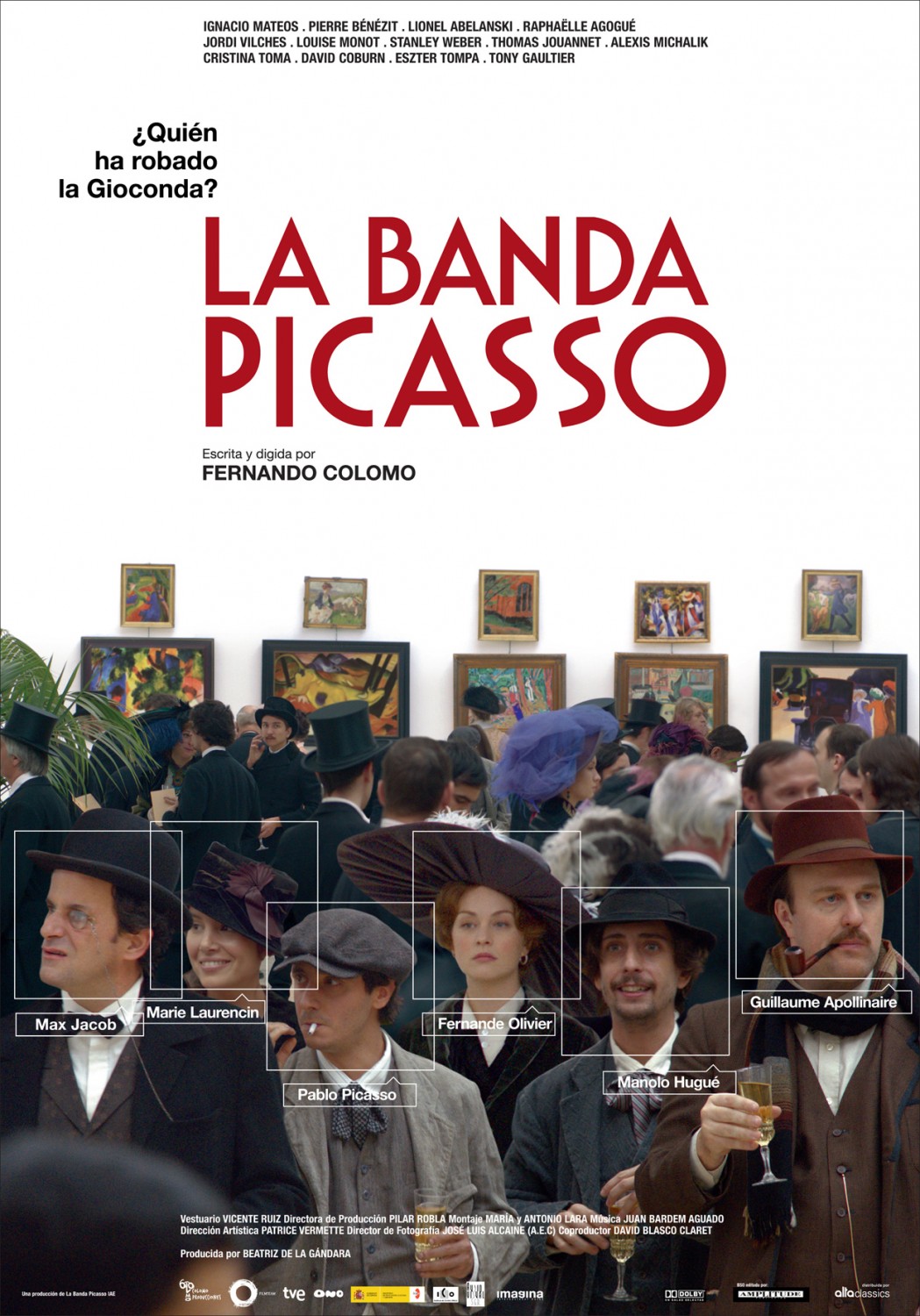 Extra Large Movie Poster Image for La banda Picasso 