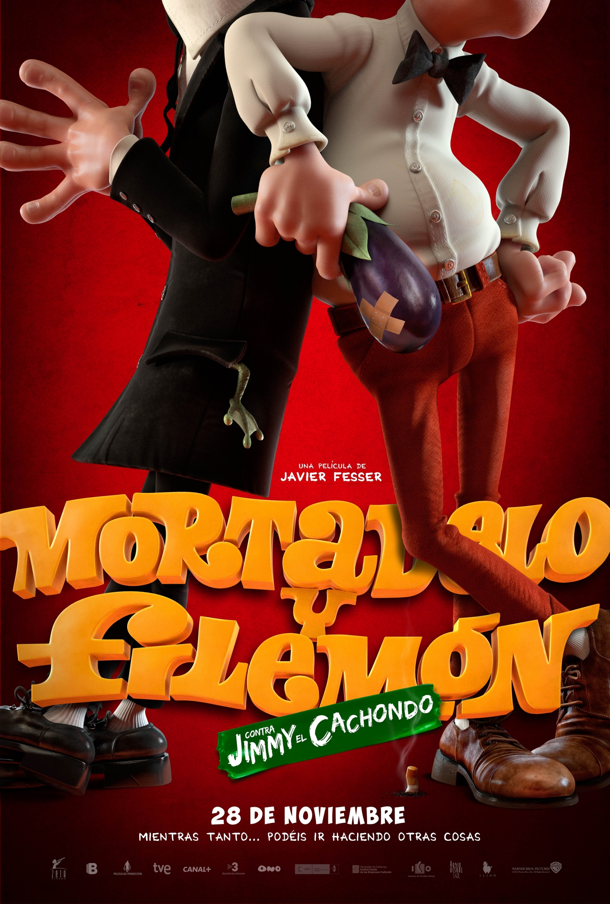 Mega Sized Movie Poster Image for Mortadelo y Filemón contra Jimmy el Cachondo (#1 of 2)