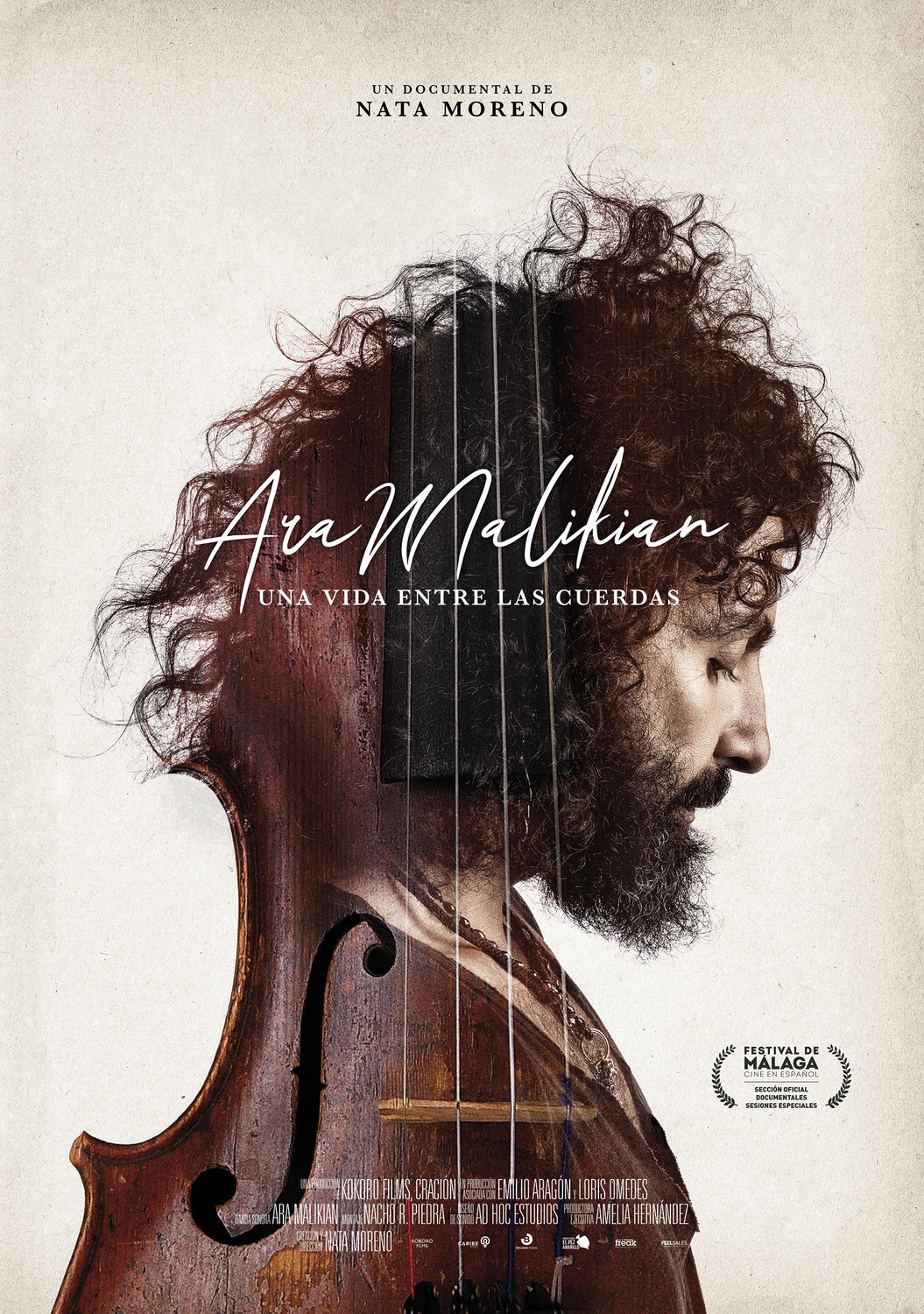 Extra Large Movie Poster Image for Ara Malikian: una vida entre las cuerdas 