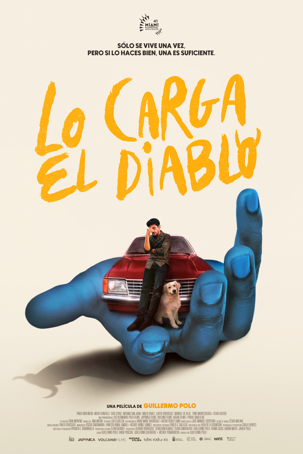 Extra Large Movie Poster Image for Lo carga el diablo 