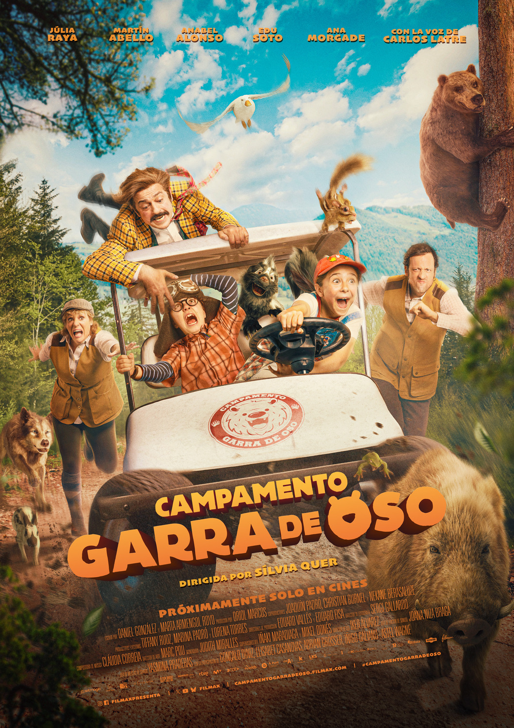 Extra Large Movie Poster Image for Campamento Garra de Oso 
