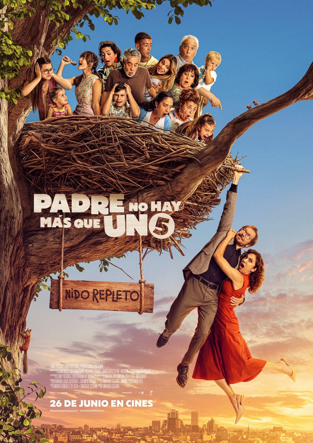 Extra Large Movie Poster Image for Padre no hay más que uno 5 (#2 of 2)
