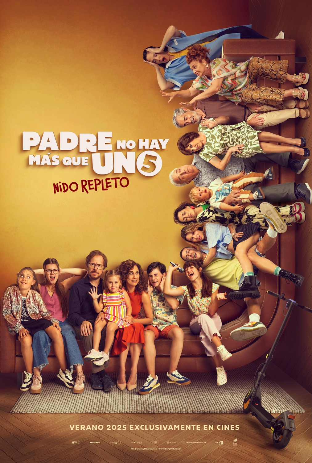 Extra Large Movie Poster Image for Padre no hay más que uno 5 (#1 of 2)